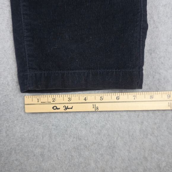 Banana Republic Mens 32x34 Navy Blue Vintage Straight Fit Corduroy Pants - Picture 12 of 13